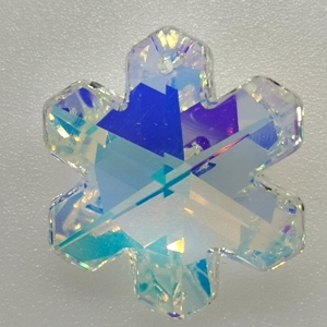 20mm Snowflake Crystal pendants Crystal AB